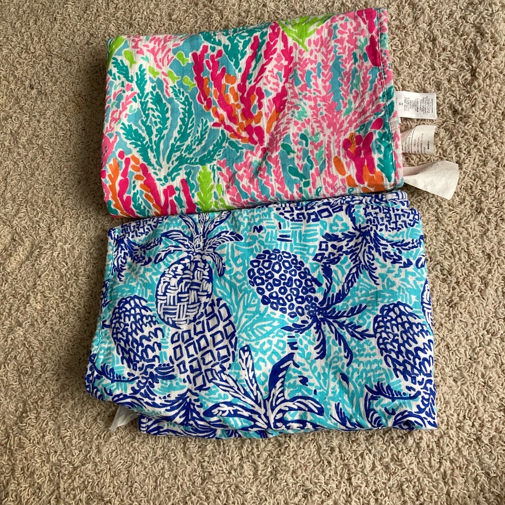 Lilly Pulitzer stroller blankets
